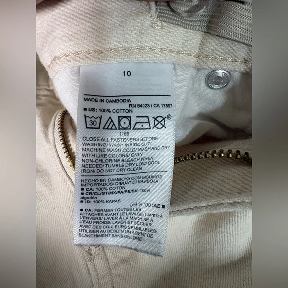 OLD NAVY High-Waisted Built-In Tough Flare Jeans Size10 - Picture 4 of 7